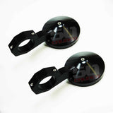 5" CNC Billet Aluminum UTV Mirrors for 1.75" Round Tubing - R1 Industries