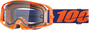 100% ARmatic Enduro Moto Goggles - Neon Orange Clear