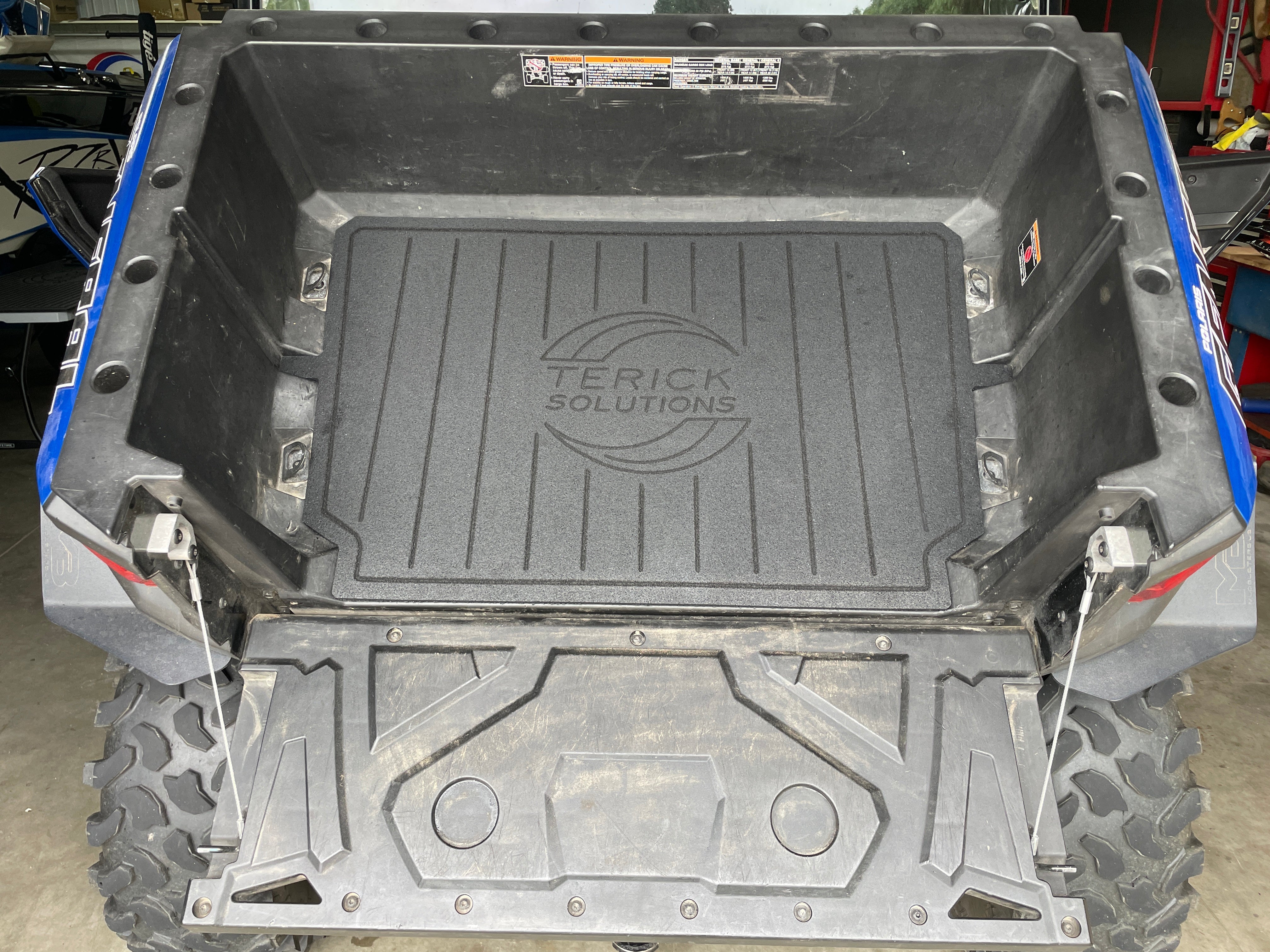 Photo of Polaris General Rubber Floor Mats by Terick Solutions - Premium UTV Rubber floor mats for UTVs / Side by Sides