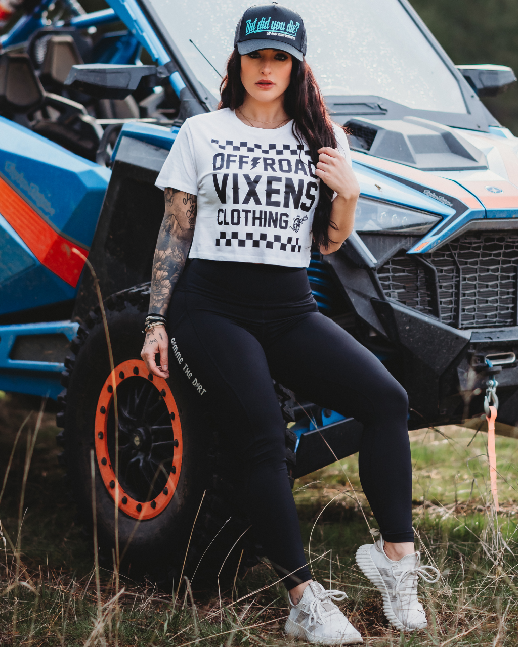 Photo of Gimme the Dirt Pocket Leggings by OFF-ROAD VIXENS CLOTHING CO. - Premium Bottoms for UTVs / Side by Sides
