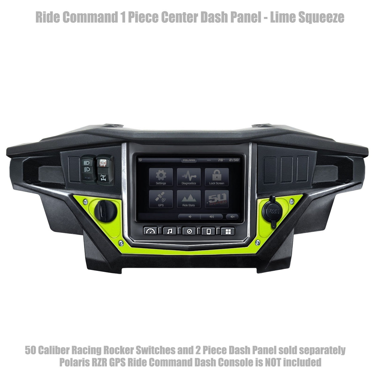 Ride Command XP1000 1 Piece Dash Panel