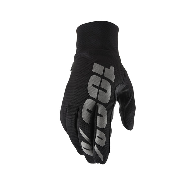 Photo of HYDROMATIC GLOVES BLACK LG by 100-PERCENT - Premium Gloves for UTVs / Side by Sides