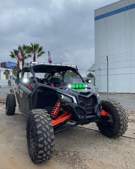 Photo of Can-Am X3 Universal Shock Tower Bracket for LED Pods or LED Light Bar Made In USA by GGLighting - Premium for UTVs / Side by Sides