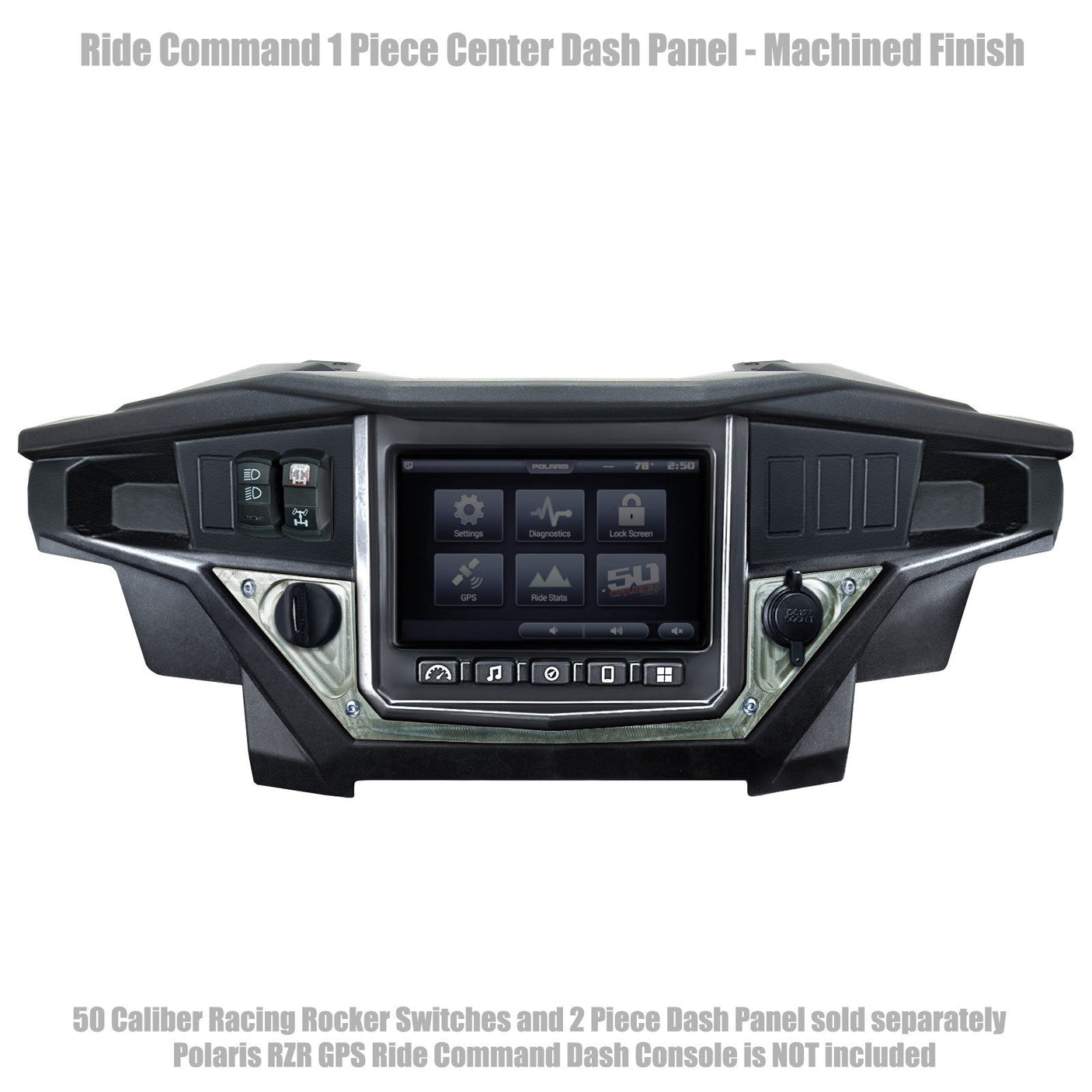 Ride Command XP1000 1 Piece Dash Panel