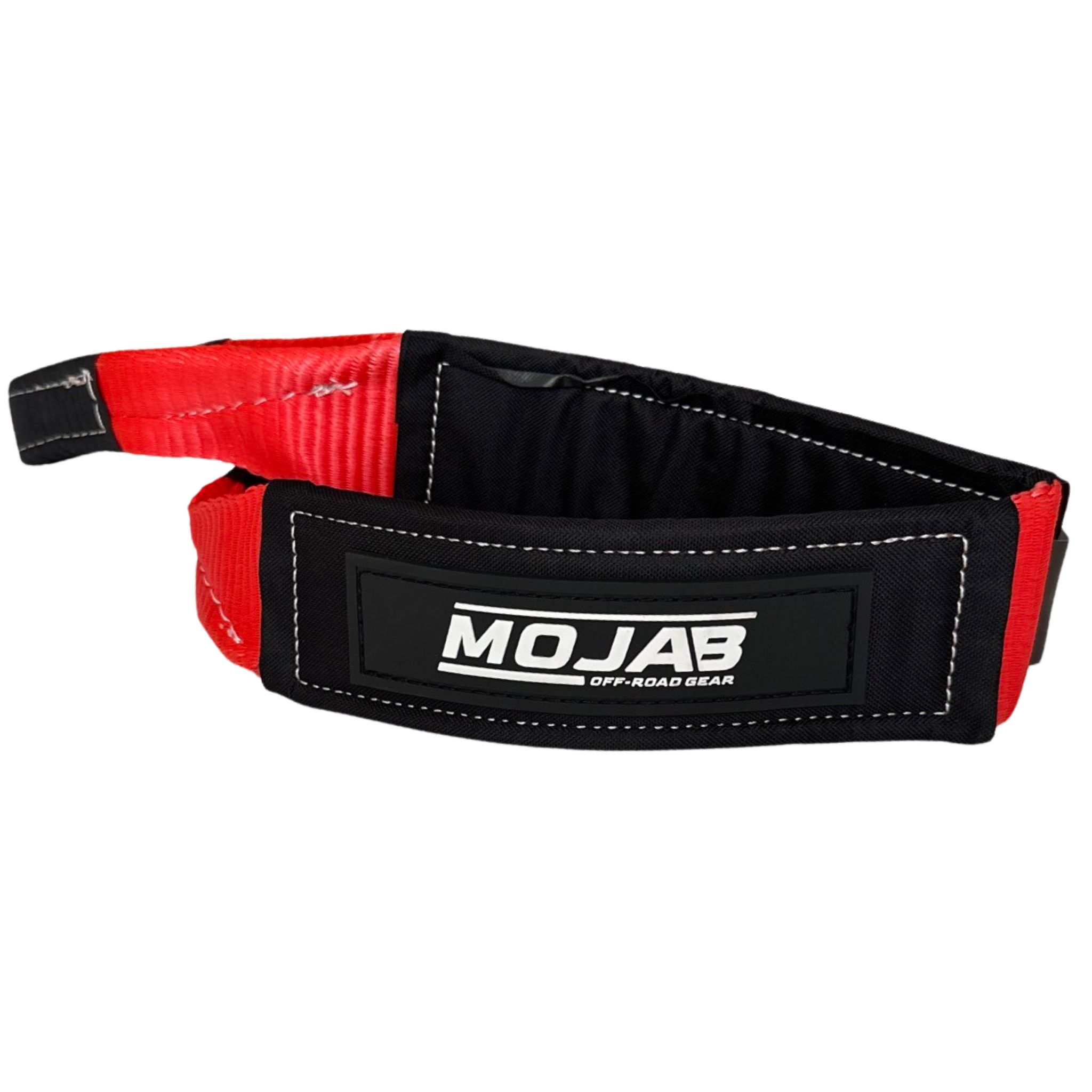 Photo of 3'' x 4' Short Strap / Winch Strap (Lifetime Warranty) by MOJAB OFFROAD - Premium Tow Strap for UTVs / Side by Sides