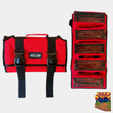 Large Canvas Tool organizer bag with 5 removeable pockets.