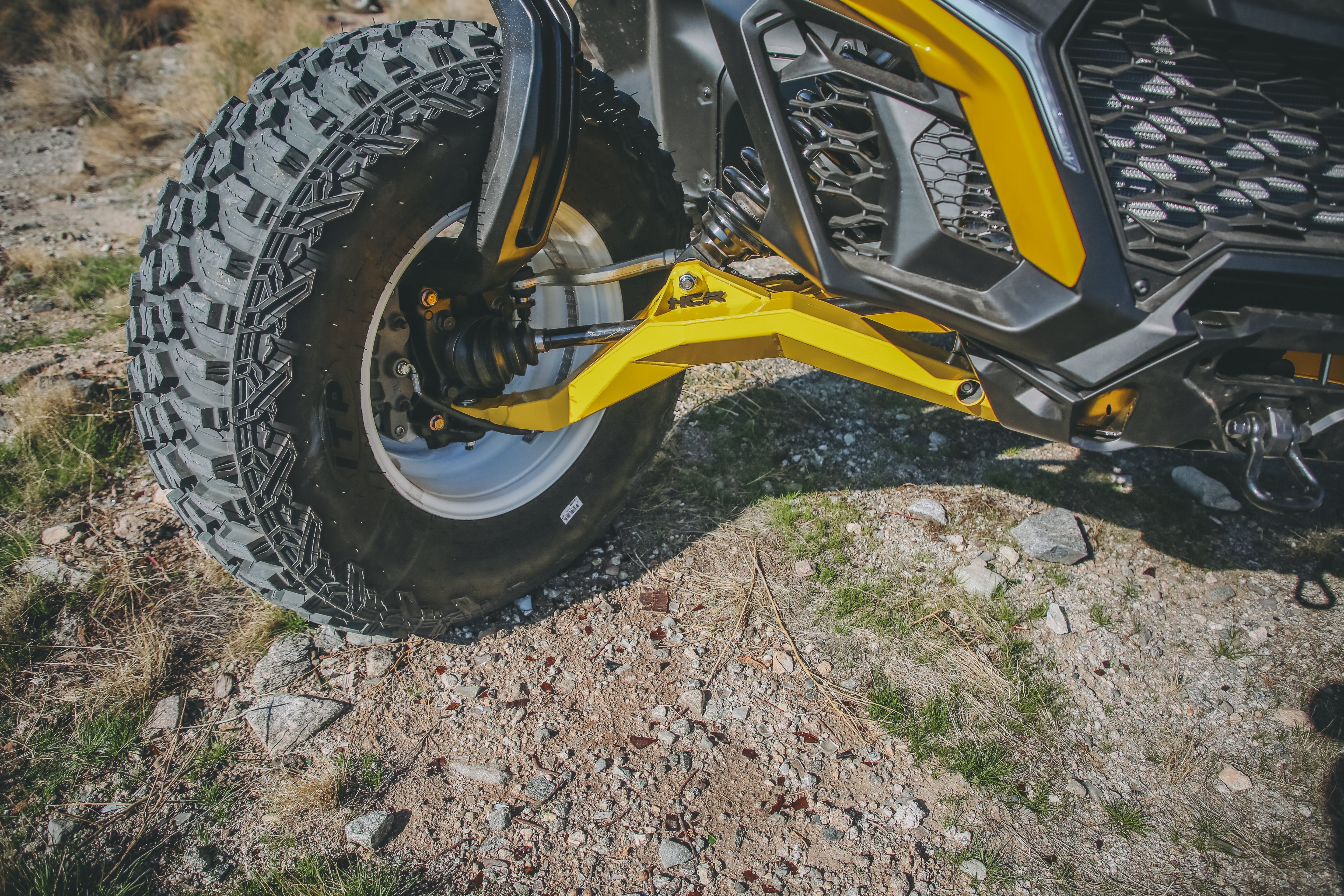 Photo of HCR Racing Dual Sport High-Clearance Lower Front A-Arms for the Can-Am Maverick R by HCR Racing - Premium for UTVs / Side by Sides