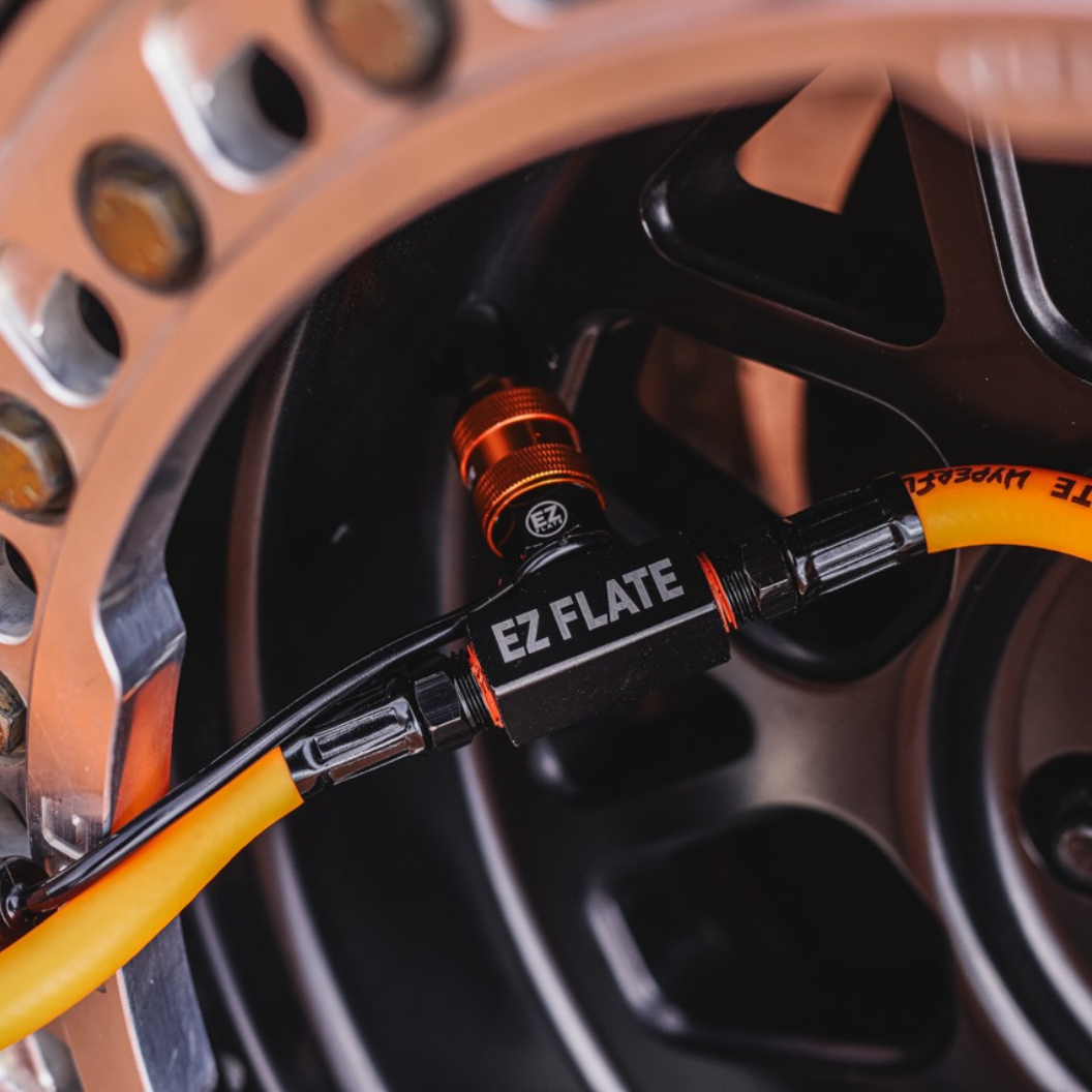 Photo of Hyperflex 4-Way Hose Kit with Standard Manifold by EZ FLATE - Premium for UTVs / Side by Sides