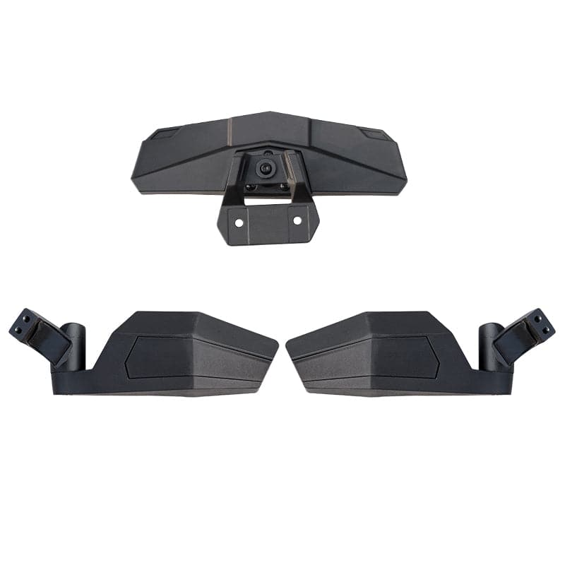 Photo of Side Mirrors & Rear View Mirror for Polaris RZR XP 1000/4 2024-2025 by Kemimoto - Premium for UTVs / Side by Sides