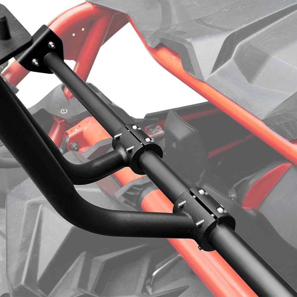 Photo of Tablet Holder & Spare Tire Carrier for Can-Am Maverick X3 by Kemimoto - Premium for UTVs / Side by Sides