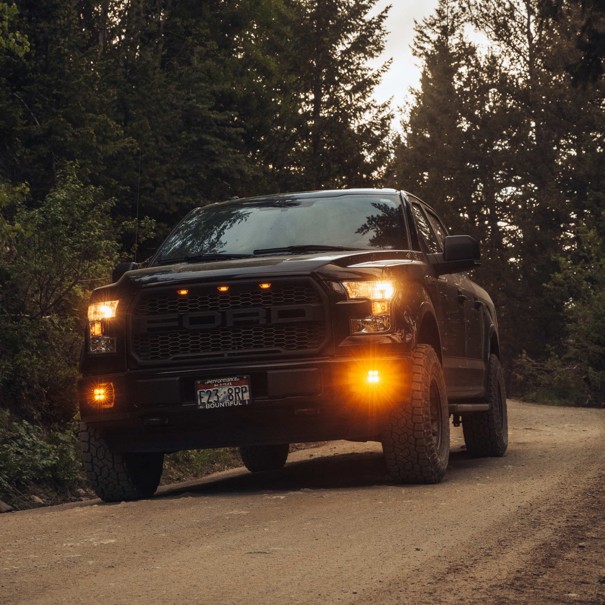 Photo of Ford F150 Fog Light Kit - Amber Lens - 2015+ by Heretic Studio Dealer Portal - Premium for UTVs / Side by Sides