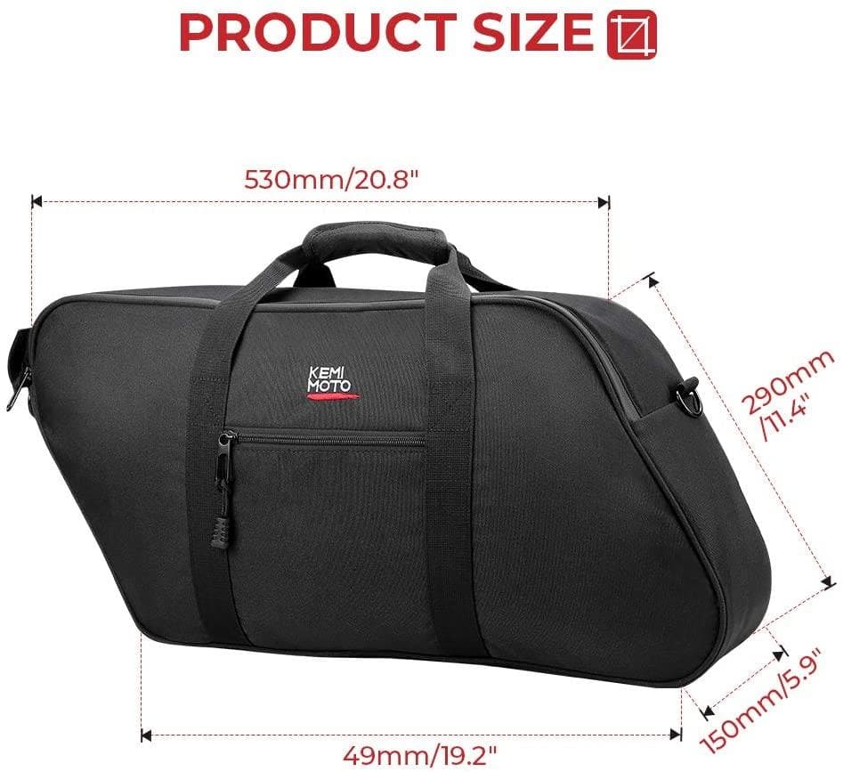 Photo of Saddle Bag Insert Cooler Single-Sided Fit Harley by Kemimoto - Premium for UTVs / Side by Sides
