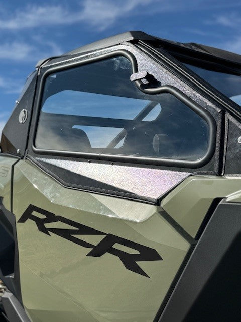 Photo of POLARIS RZR PRO S/PRO XP 2025 2-SEAT Cab Enclosure "THE VAULT" Upper Side Doors & Panels (Patent Pending) by Dirt Warrior Accessories - Premium VAULT for UTVs / Side by Sides