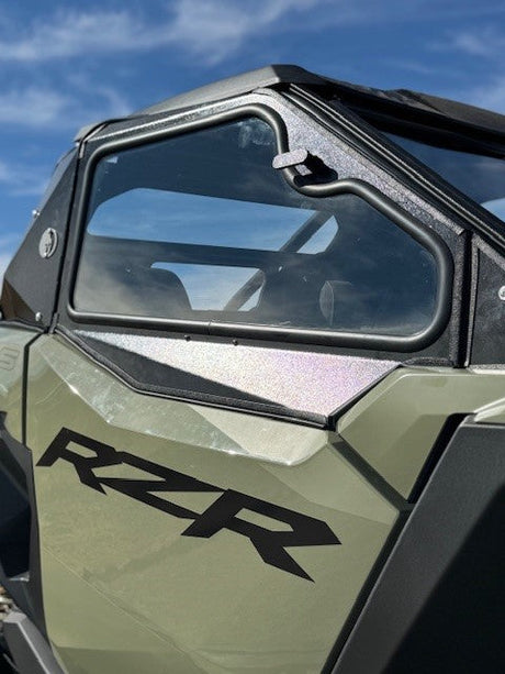 Photo of POLARIS RZR PRO S/PRO XP 2025 2-SEAT Cab Enclosure "THE VAULT" Upper Side Doors & Panels (Patent Pending) by Dirt Warrior Accessories - Premium VAULT for UTVs / Side by Sides