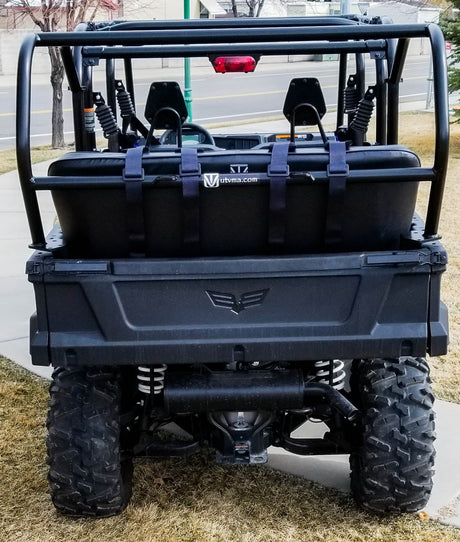 Photo of Textron Stampede 4 Back Seat and Roll Cage Kit (2018-2021) by UTV Mountain Accessories - Premium Roll Cages for UTVs / Side by Sides