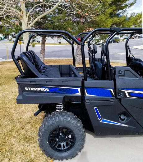 Photo of Textron Stampede 4 Back Seat and Roll Cage Kit (2018-2021) by UTV Mountain Accessories - Premium Roll Cages for UTVs / Side by Sides