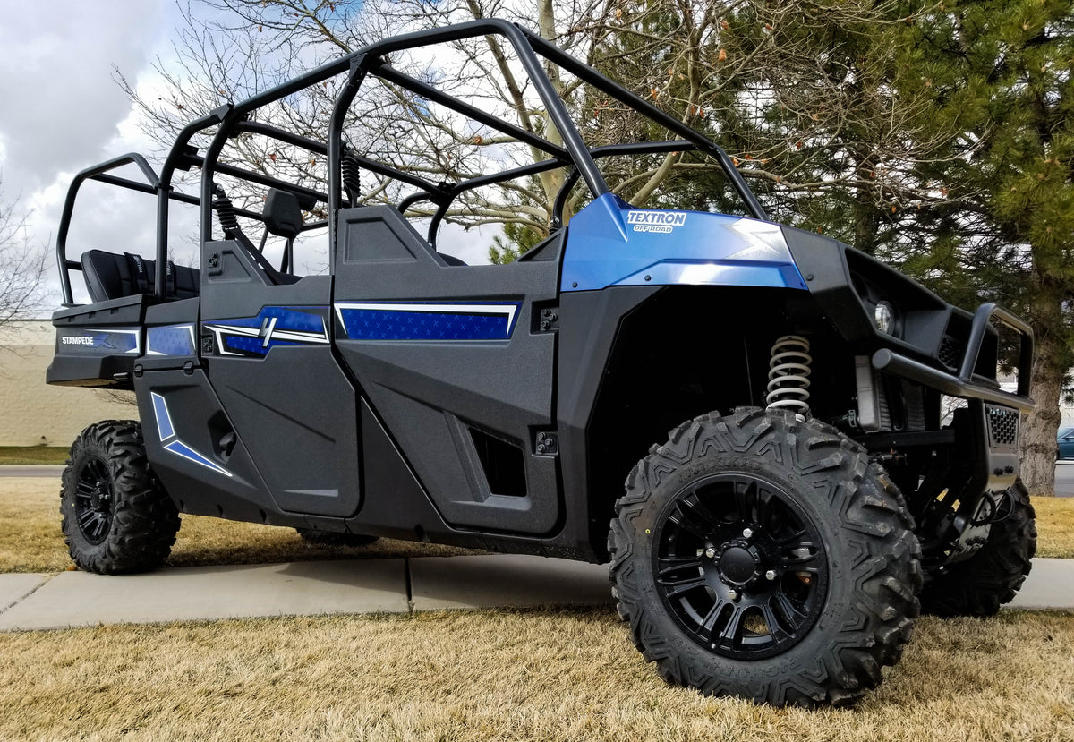 Photo of Textron Stampede 4 Back Seat and Roll Cage Kit (2018-2021) by UTV Mountain Accessories - Premium Roll Cages for UTVs / Side by Sides