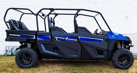 Photo of Textron Stampede 4 Back Seat and Roll Cage Kit (2018-2021) by UTV Mountain Accessories - Premium Roll Cages for UTVs / Side by Sides