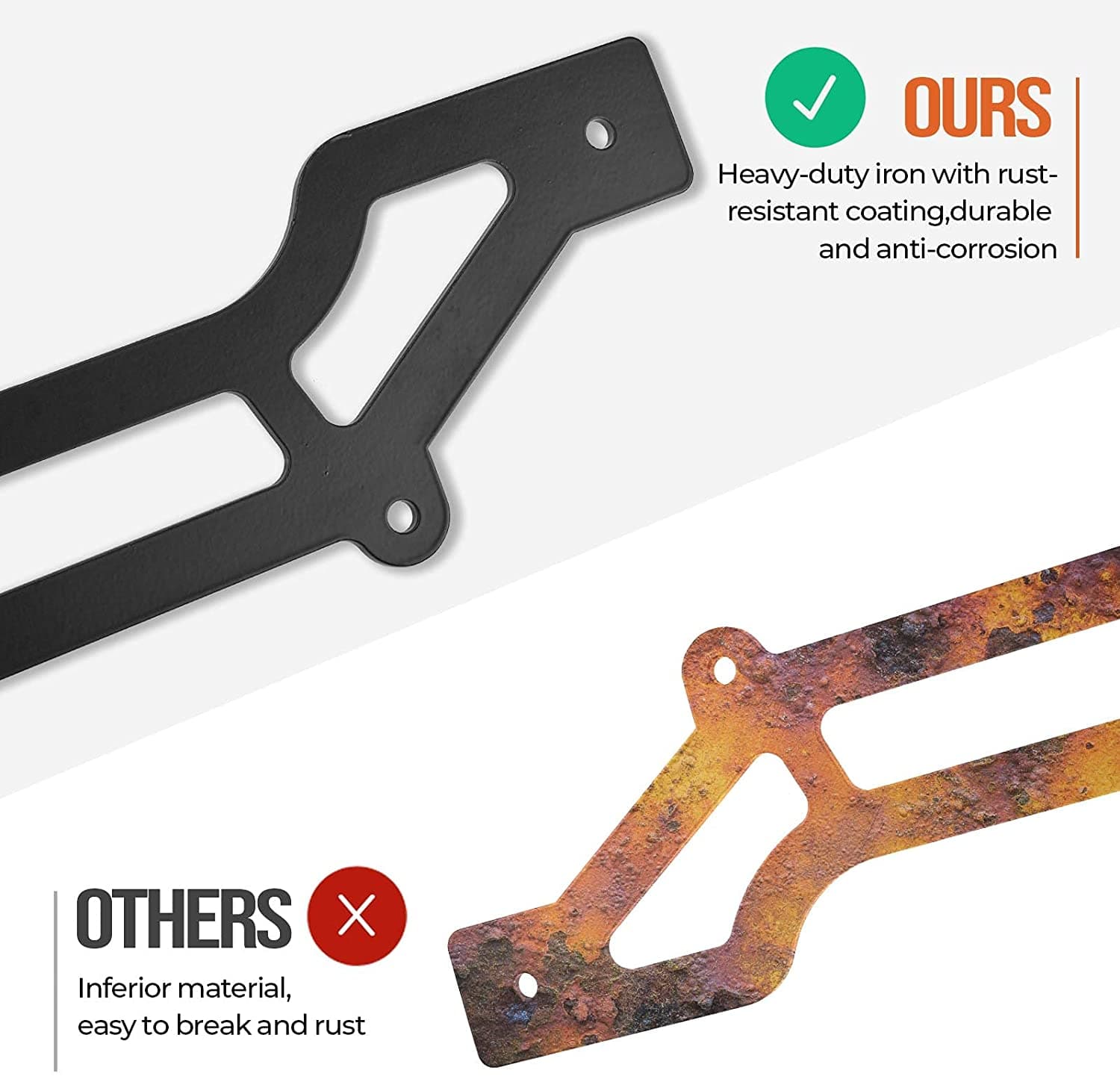 Photo of Shock Tower Light Bar Mount for Can-Am Maverick X3 by Kemimoto - Premium for UTVs / Side by Sides