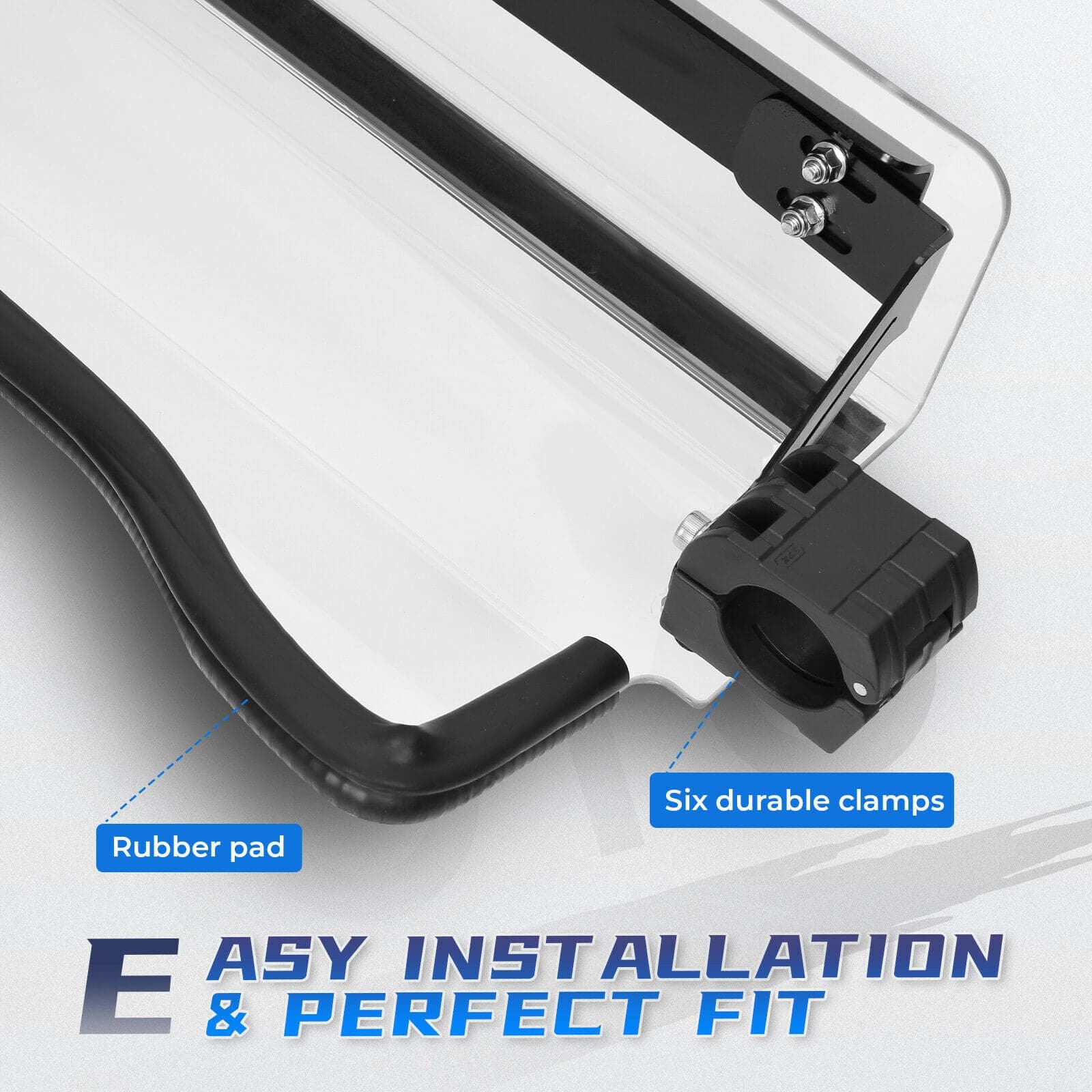 Photo of UTV 3-IN-1 Flip Windshield for Pioneer 1000 /1000-5 /1000-6 by Kemimoto - Premium for UTVs / Side by Sides