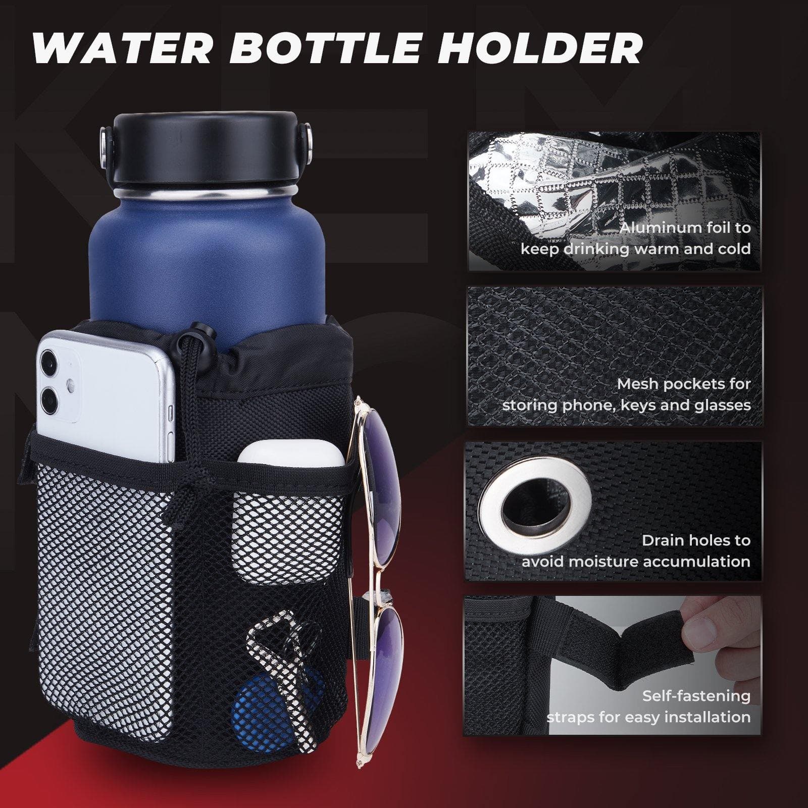 Photo of ATV Fabric Fender Bag for Sportsman Scrambler FourTrax Grizzly by Kemimoto - Premium for UTVs / Side by Sides