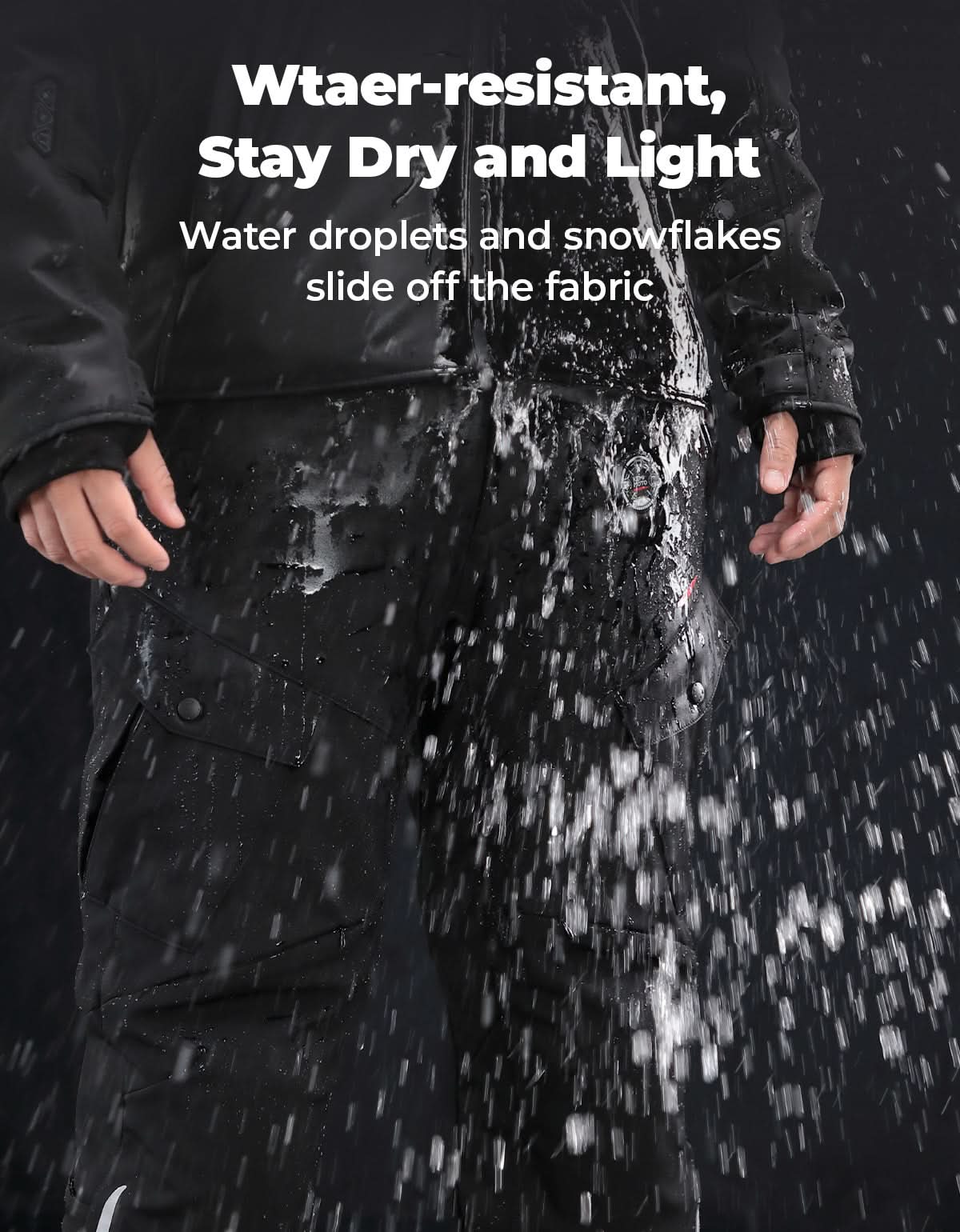 Photo of Men’s Heated Motorcycle Pants with 10000mAh Battery and Armor by Kemimoto - Premium for UTVs / Side by Sides