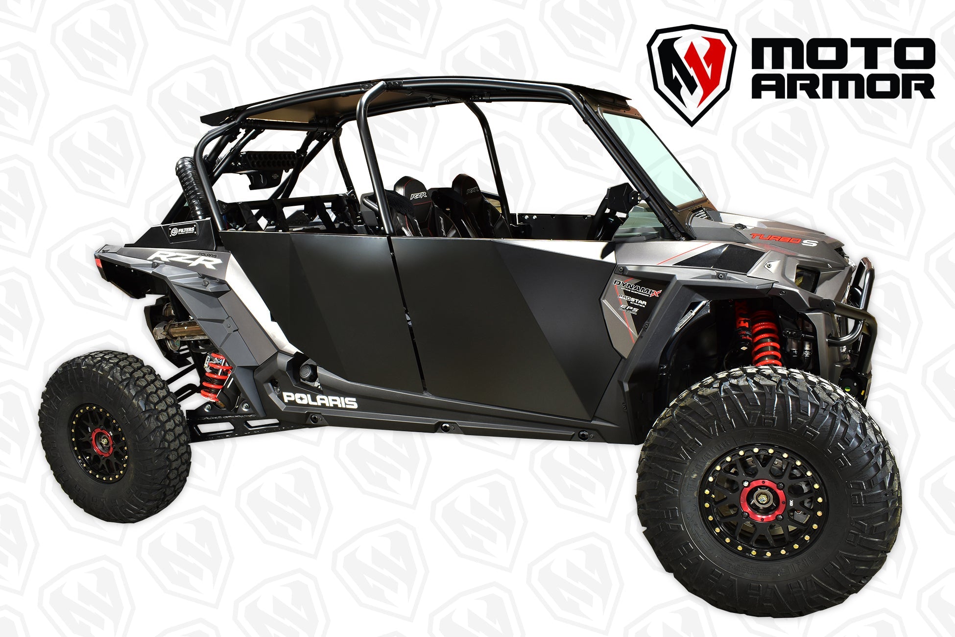 Photo of Aluminum Doors for RZR XP 4 1000, Turbo, Turbo S by Moto Armor - Premium for UTVs / Side by Sides