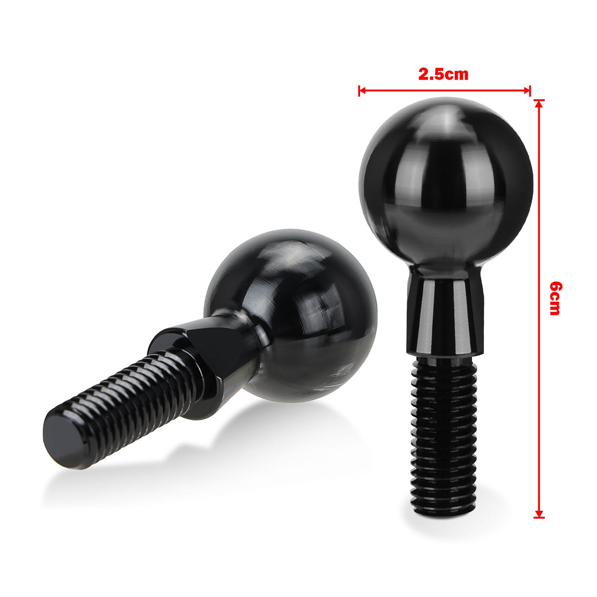 Cuero Pro Side Mirror Bung Mounts - No-Clamp + Pod Light Compatibility (2023)