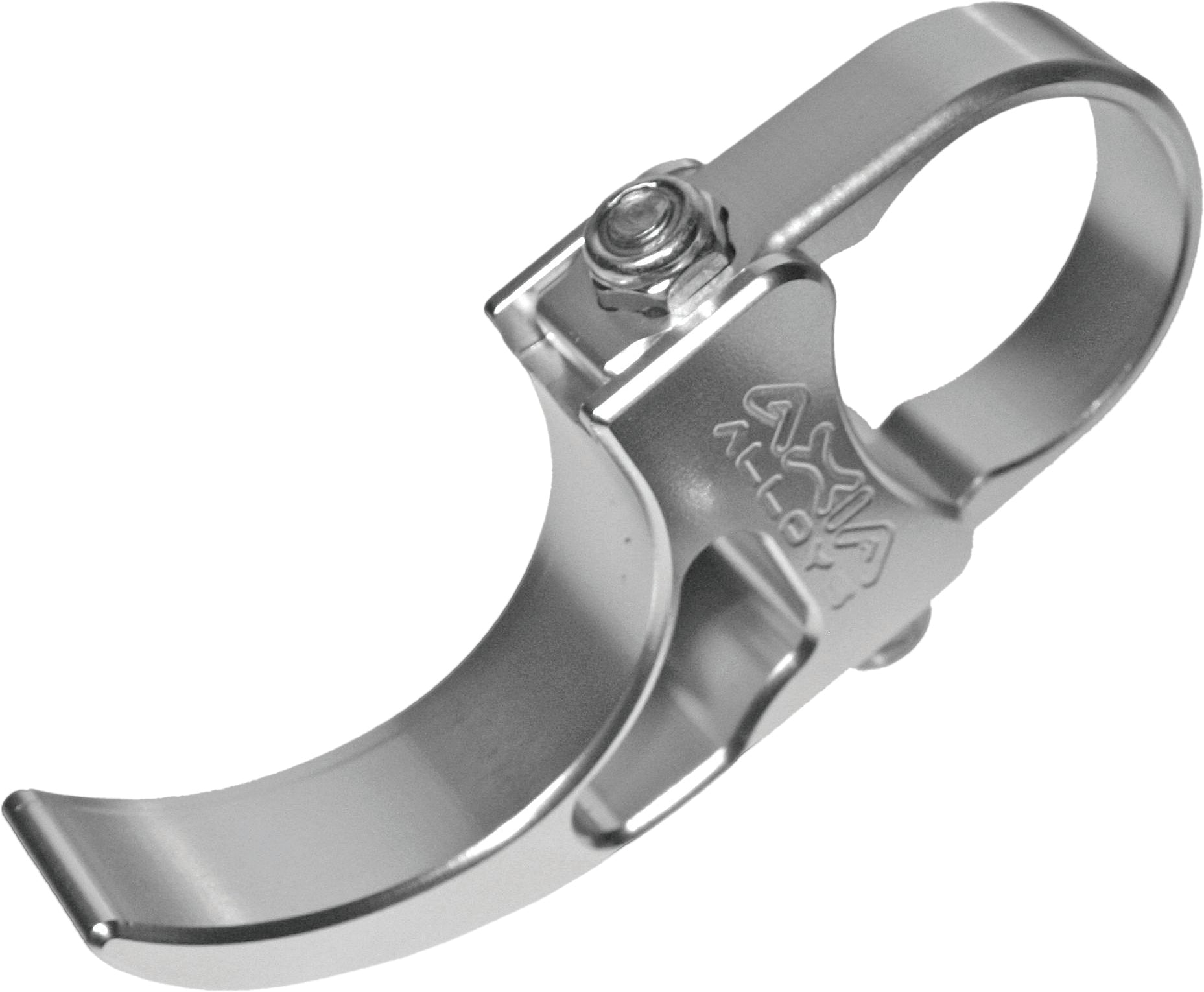 Photo of HELMET/WHEEL HANGER SILVER 1 CLAMP NEEDED by AXIA - Premium Accessories for UTVs / Side by Sides