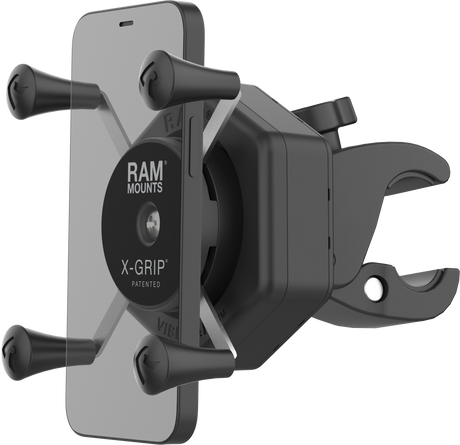 Photo of X-GRIP VIBE-SAFE PHONE MOUNT WITH SMALL TOUGH-CLAW by RAM - Premium Accessories for UTVs / Side by Sides