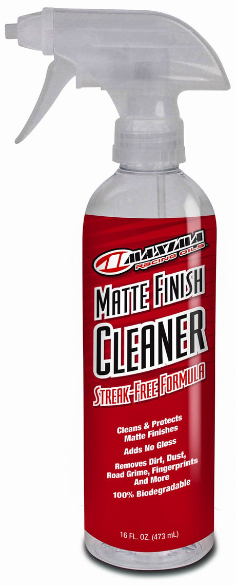 Photo of MATTE FINISH CLEANER 16OZ SPRAY BOTTLE by MAXIMA - Premium Chemicals for UTVs / Side by Sides