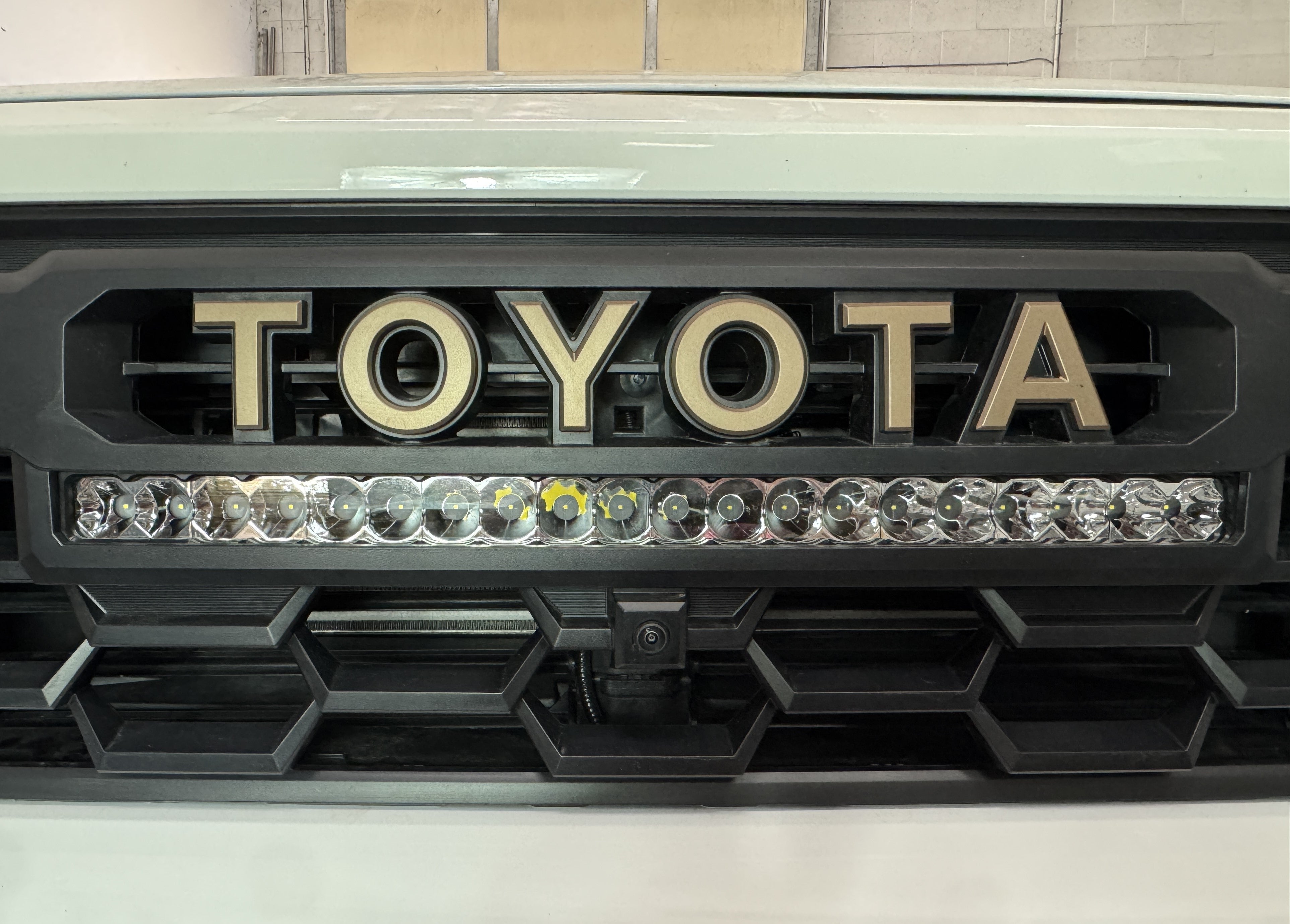 Photo of 4th gen Toyota Tacoma TRD Pro Grill - 20" LED Light Bar Kit by Heretic Studio Dealer Portal - Premium Light Bar for UTVs / Side by Sides