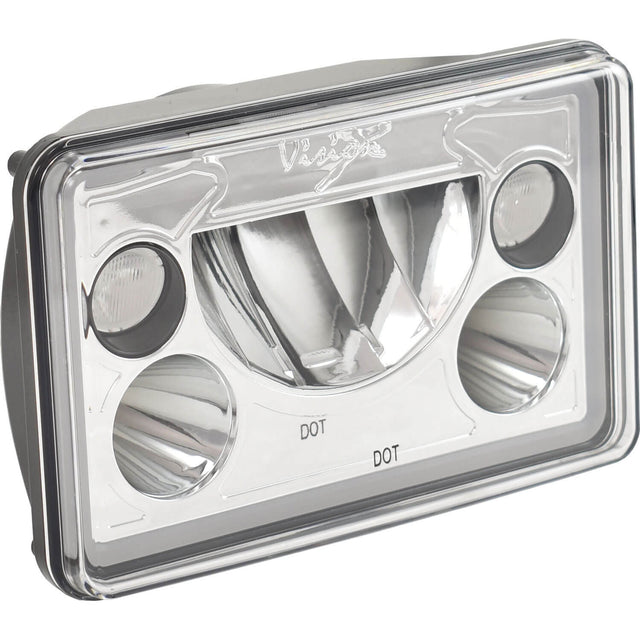 Photo of Single 4x6 Rectangle VX Headlight (with Low-High-Halo) by Vision X Off-Road - Premium LED Headlight for UTVs / Side by Sides