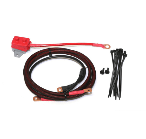 Photo of XTC RZR XP Power Cable from Battery to OEM Busbar - 2 Seat with Circuit Breaker by XTC Power Products - Premium Electrical for UTVs / Side by Sides