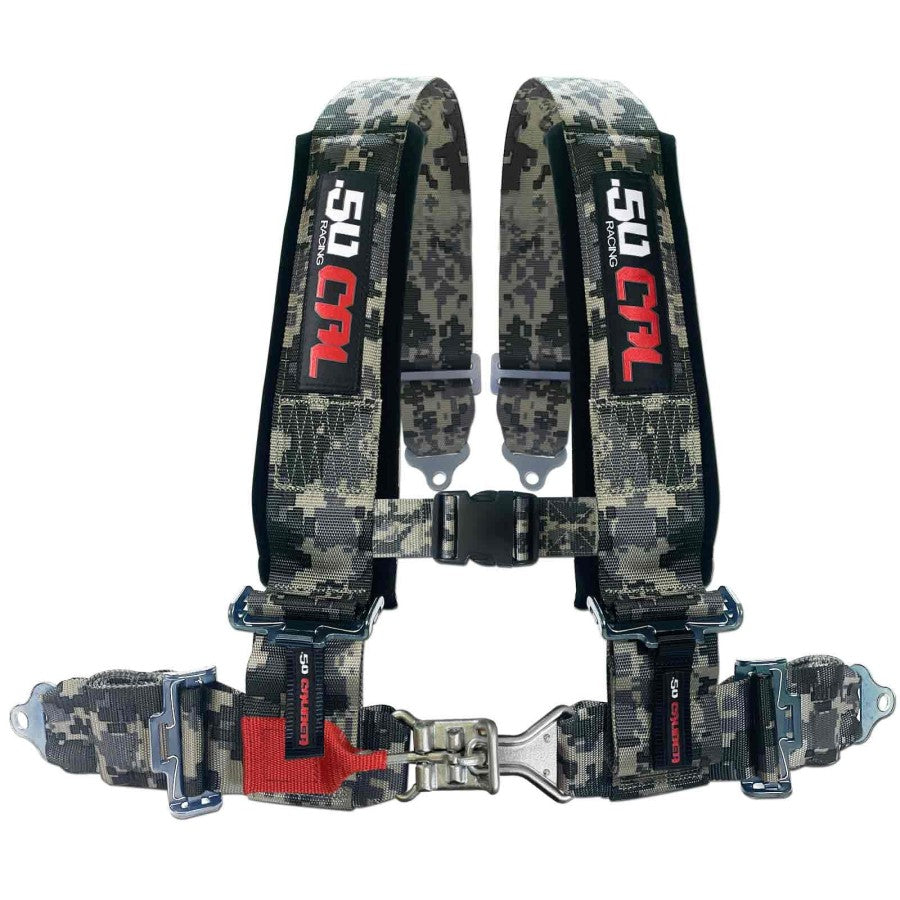 Photo of 2" 4 Point Seat Belt Harness by 50 Caliber Racing - Premium Harnesses for UTVs / Side by Sides