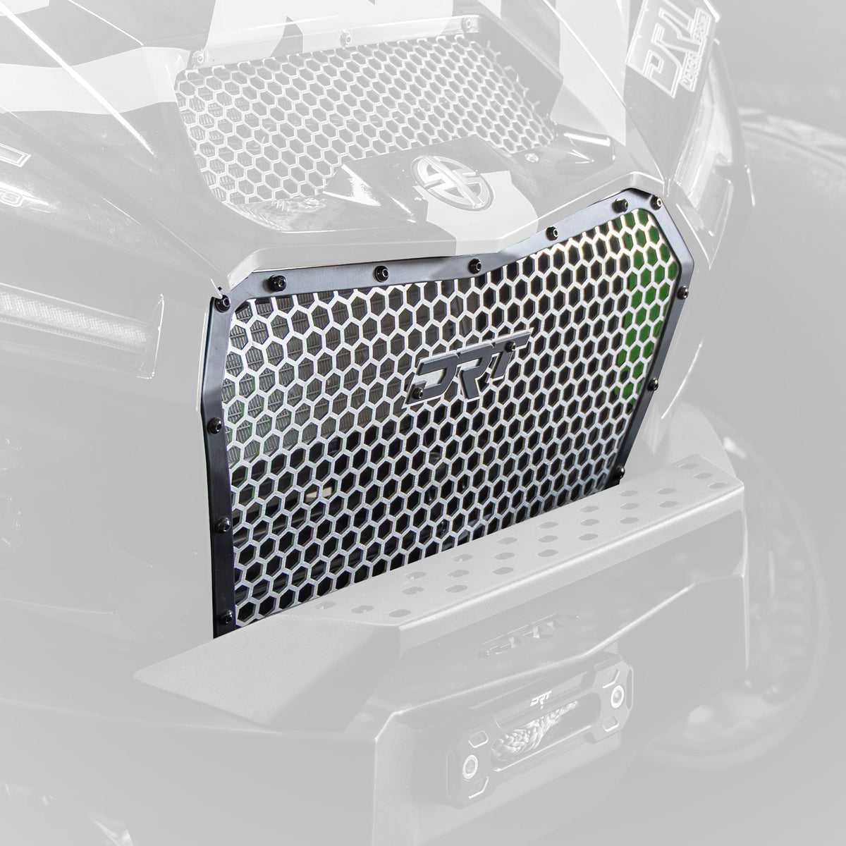 Aluminum Front Grill for Kawasaki Teryx H2 by DRT Motorsports