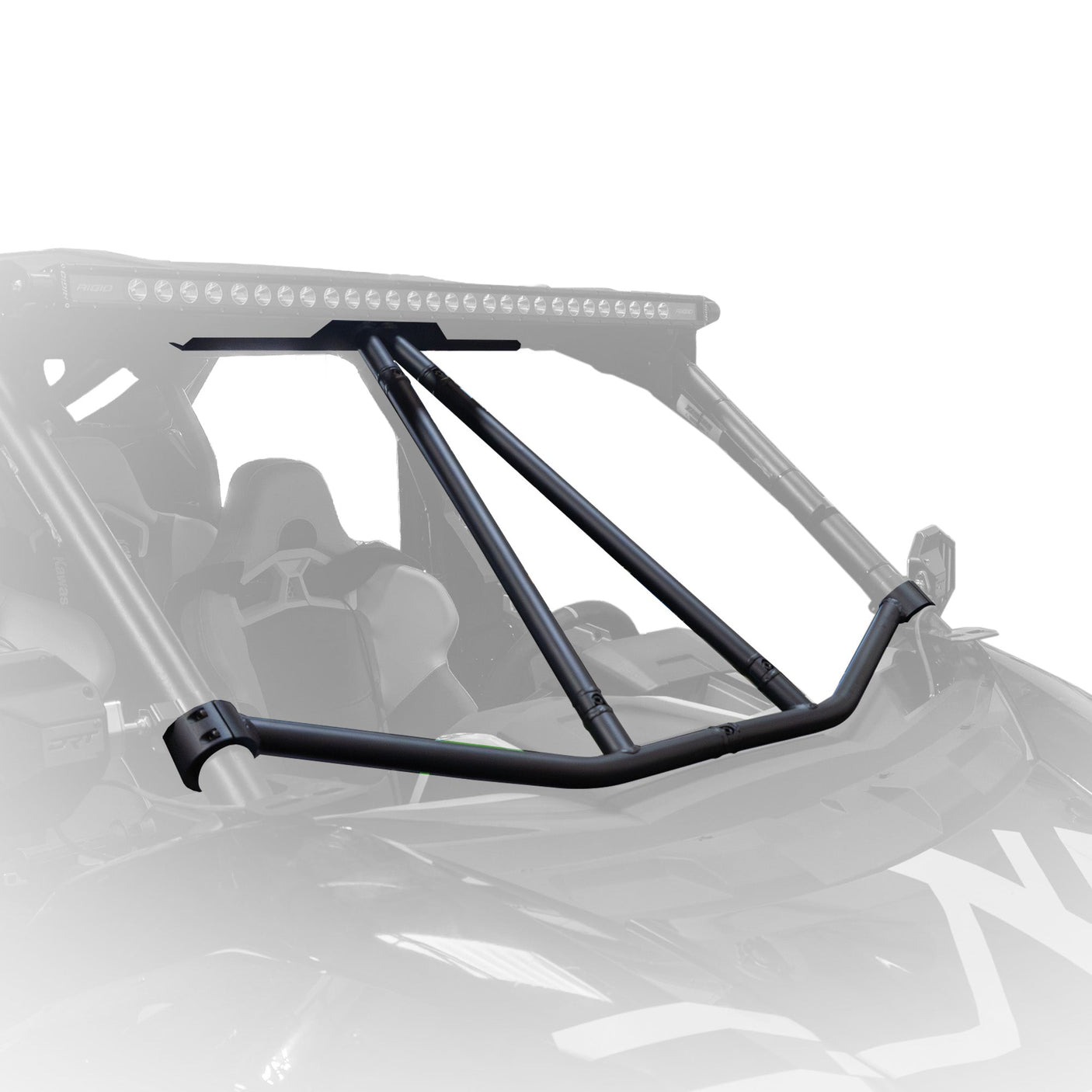 Intrusion Bar Kit for Kawasaki Teryx H2 OEM Cage by DRT Motorsports