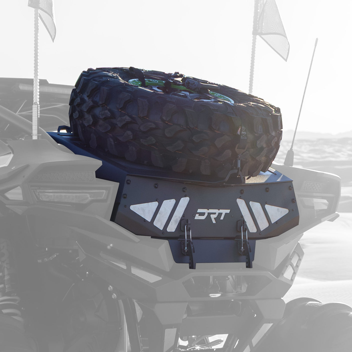 Tire Carrier / Trunk Enclosure System for Kawasaki Teryx H2