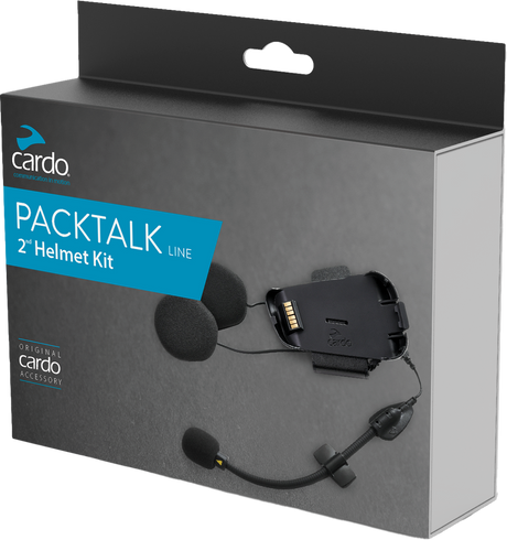 Photo of Packtalk Bold/Black 2nd Helmet Kit by Cardo - Premium for UTVs / Side by Sides