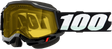 100% Accuri 2 Snowmobile Goggles - Black Yellow Lens