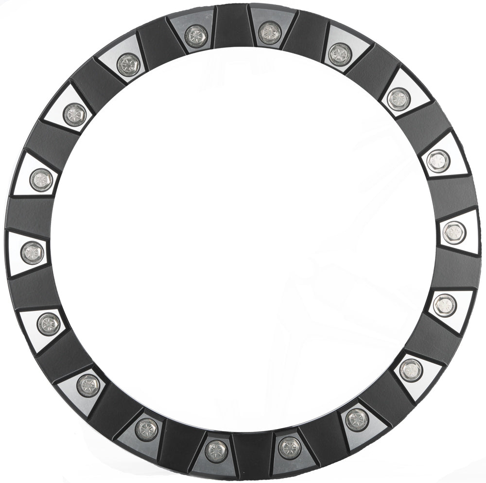 Photo of SPLIT 6 REPLACEMENT BDLK RING 14" BLACK/MACHINED by SEDONA - Premium Wheels for UTVs / Side by Sides