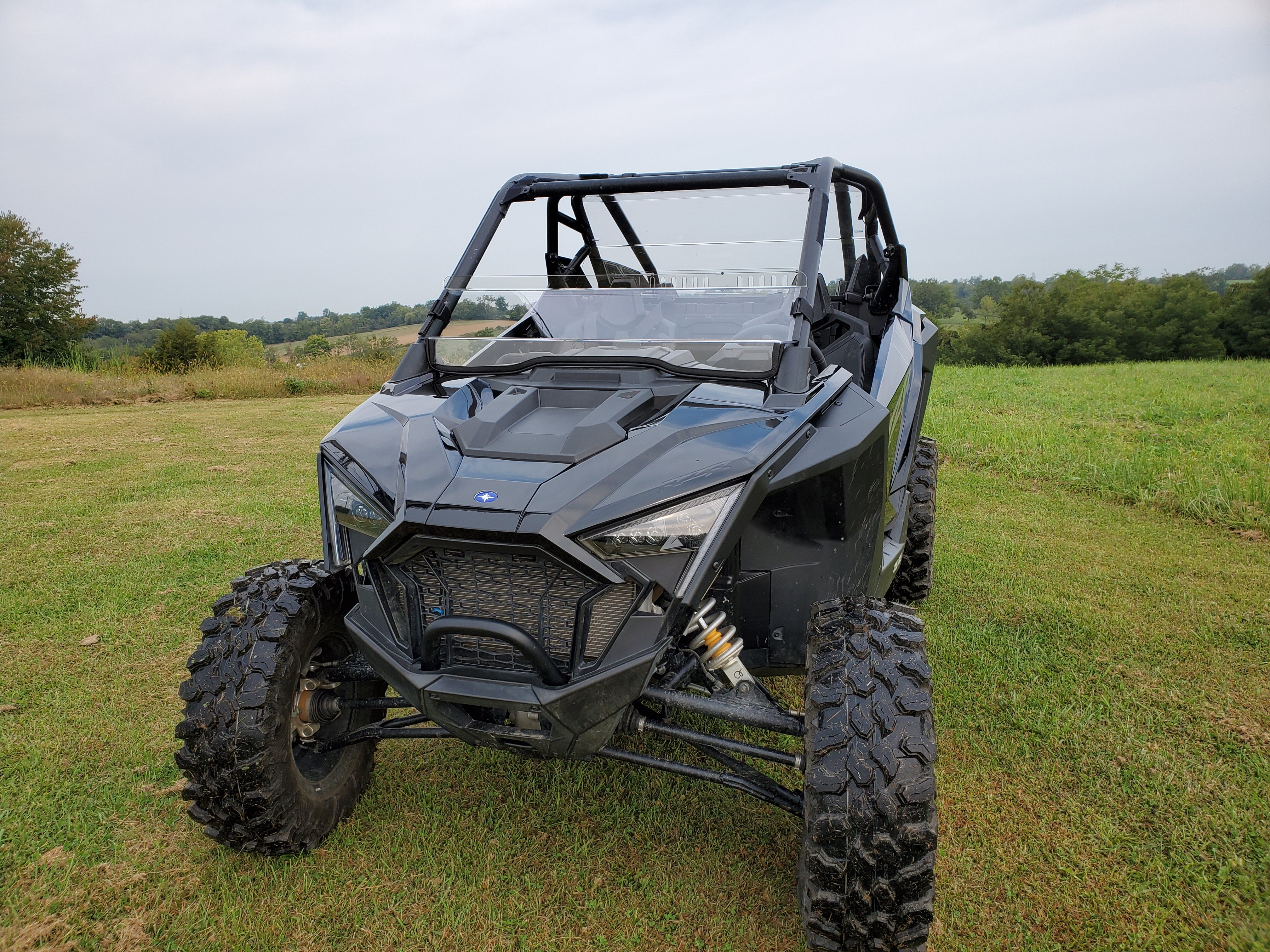 Photo of Polaris RZR PRO XP/Turbo R - Tinted Half Windshield by 3 Star UTV - Premium Windshields for UTVs / Side by Sides