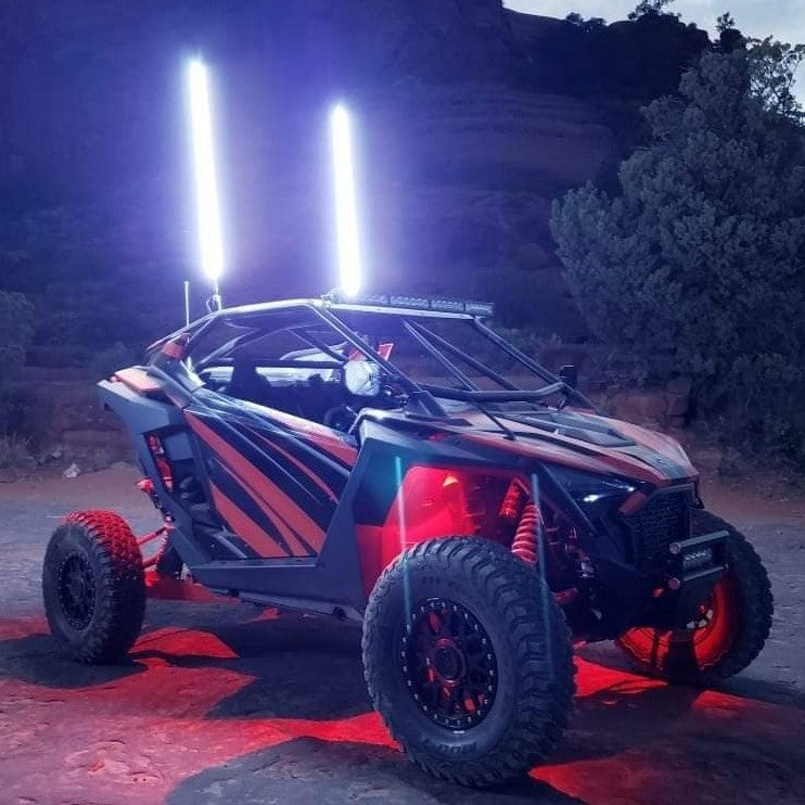 Photo of 5150 Hyper Color Whips by 5150 Whips Inc. - Premium LED Light Whips & Rock Lights for UTVs / Side by Sides
