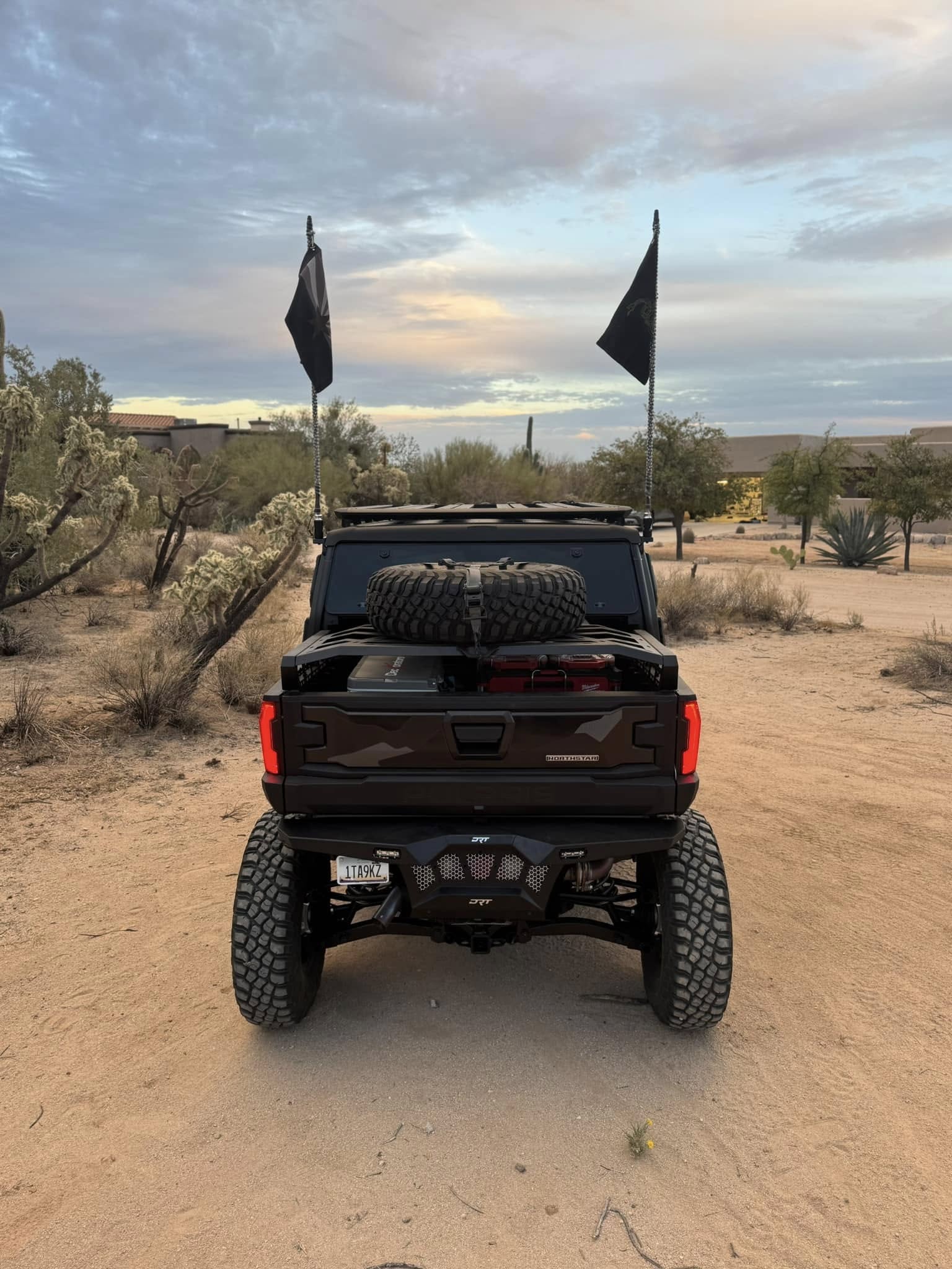 2024+ Polaris Xpedition Chase Rack & Tire Carrier System by DRT Motorsports