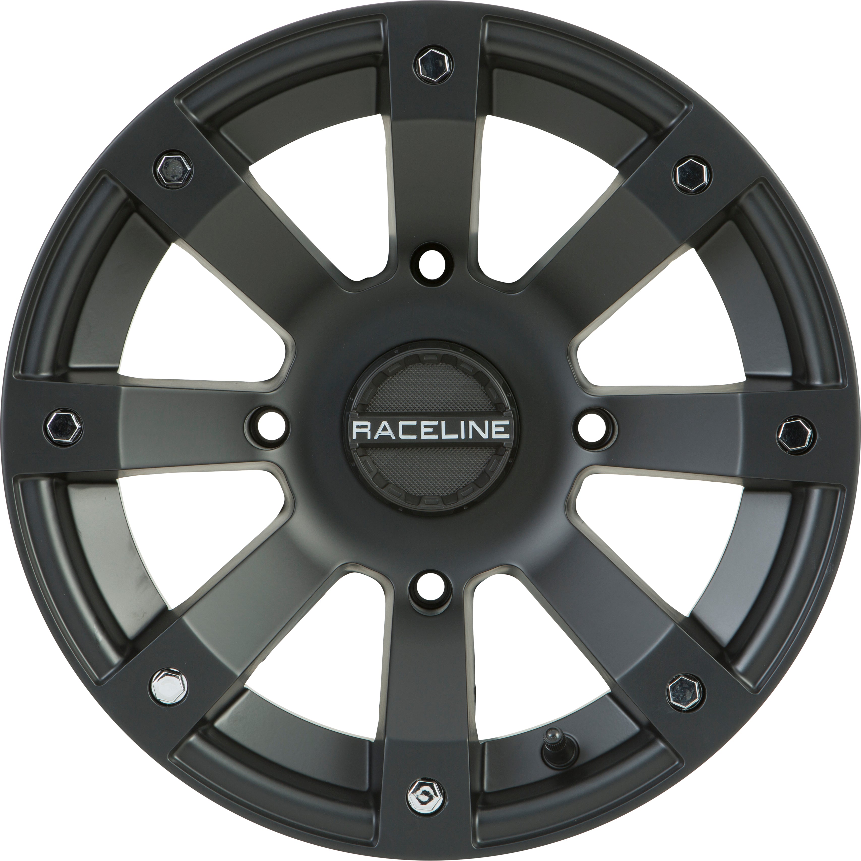 Photo of SCORPION WHEEL 12X7 4/156 4+3 (+5MM) BLACK by RACELINE - Premium Wheels for UTVs / Side by Sides