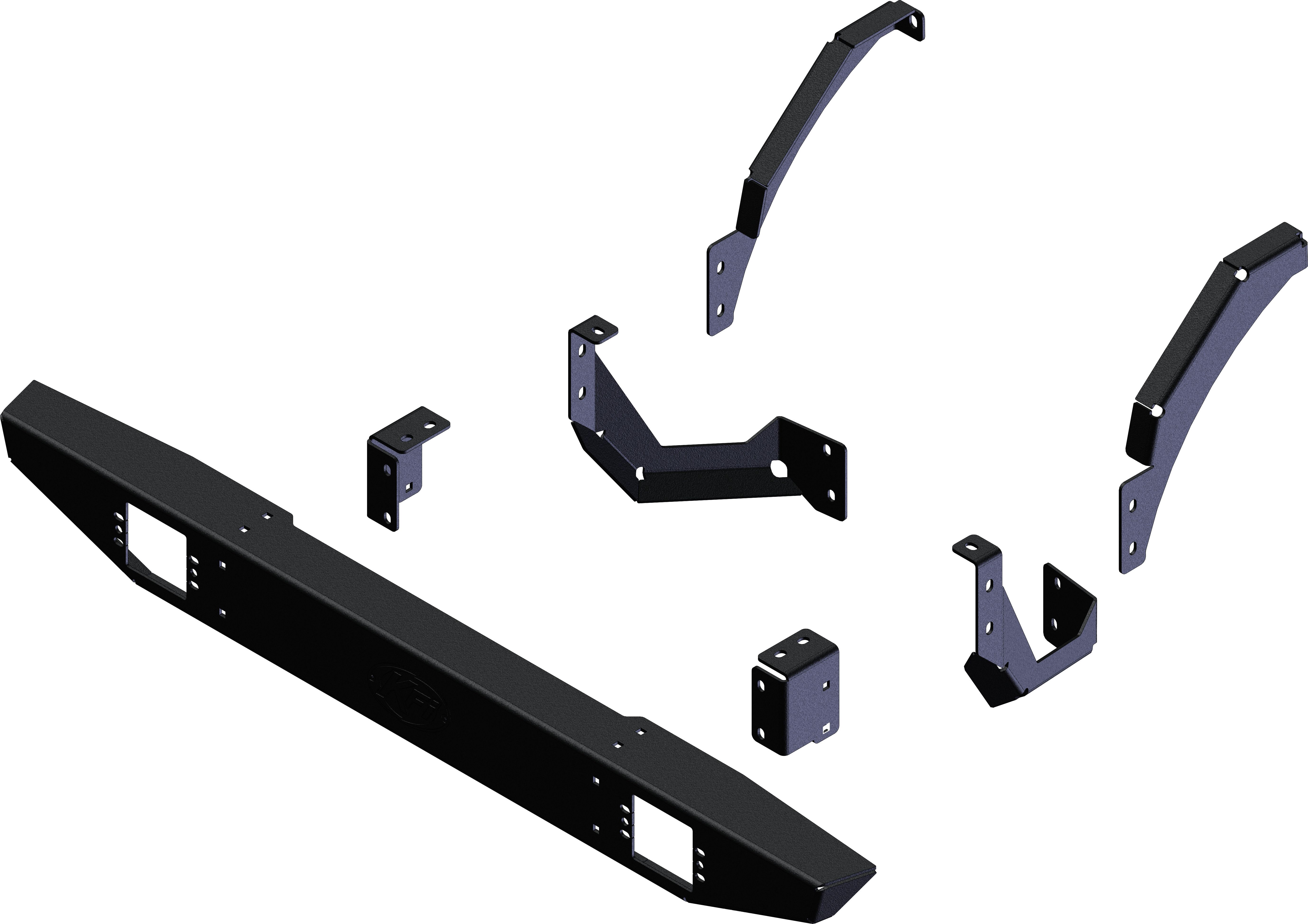 Photo of BUMPER REAR FORMED by KFI - Premium Body for UTVs / Side by Sides