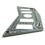 50 Caliber Racing Polaris RZR XP900 800 570 4 Switch Dash Panel (Machined Finish)