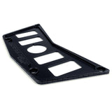 50 Caliber Racing Polaris RZR XP900 800 570 4 Switch Dash Panel - Black Billet Aluminum