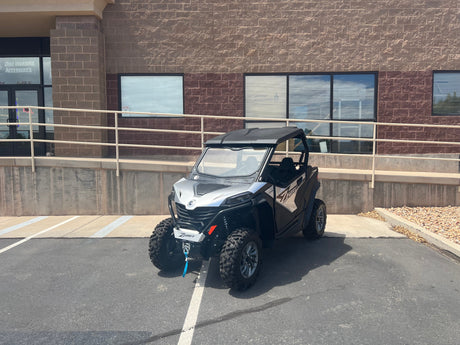 Photo of CF MOTO Z FORCE 950 SPORT FRONT WINDSHIELD 2023+ by Dirt Warrior Accessories - Premium Windshields for UTVs / Side by Sides