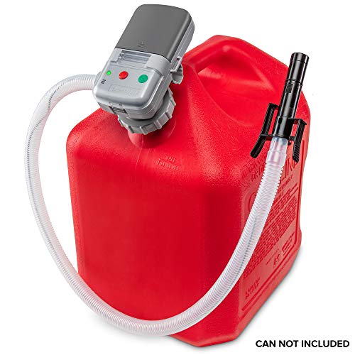 Photo of Deway Automatic Fuel Transfer Pump with Auto-Stop, AA Battery Powered, Advanced Adapter Fits All Size Gas Cans, Extra Long Hose, Portable Liquid Pump for Gasoline, Diesel Fuel & More by TerraRider UTV Windshields & Accessories - Premium for UTVs / Side by Sides